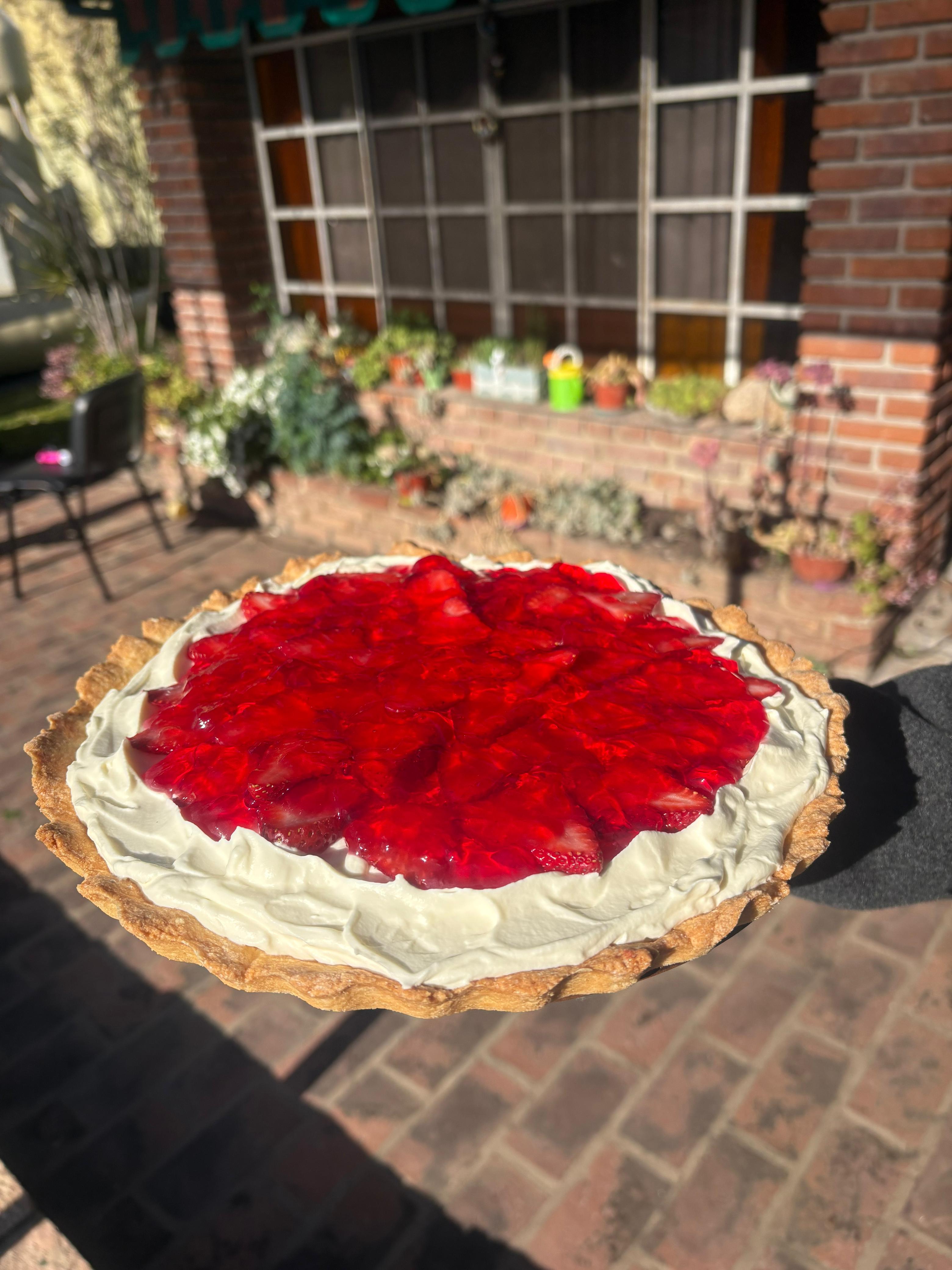 Torta de frutilla